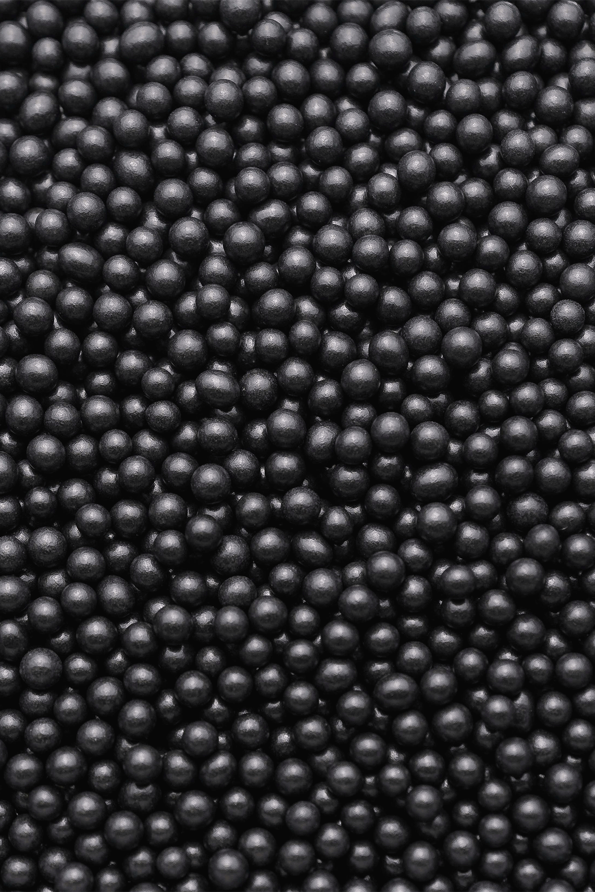 Chocolate Balls - Black - (Small/6mm) Sprinkles SPRINKLY