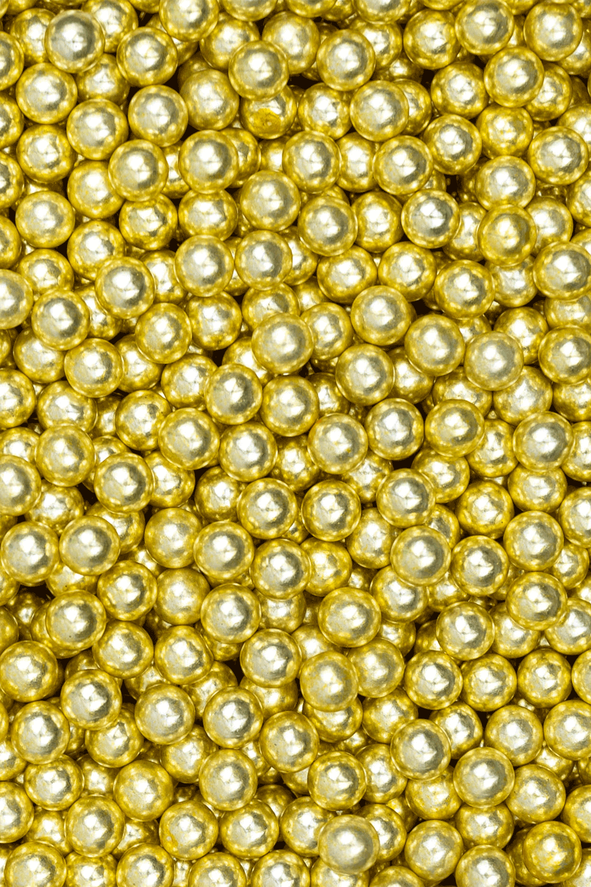 Chocolate Balls - Metallic Gold - (Large/10mm) Sprinkles SPRINKLY