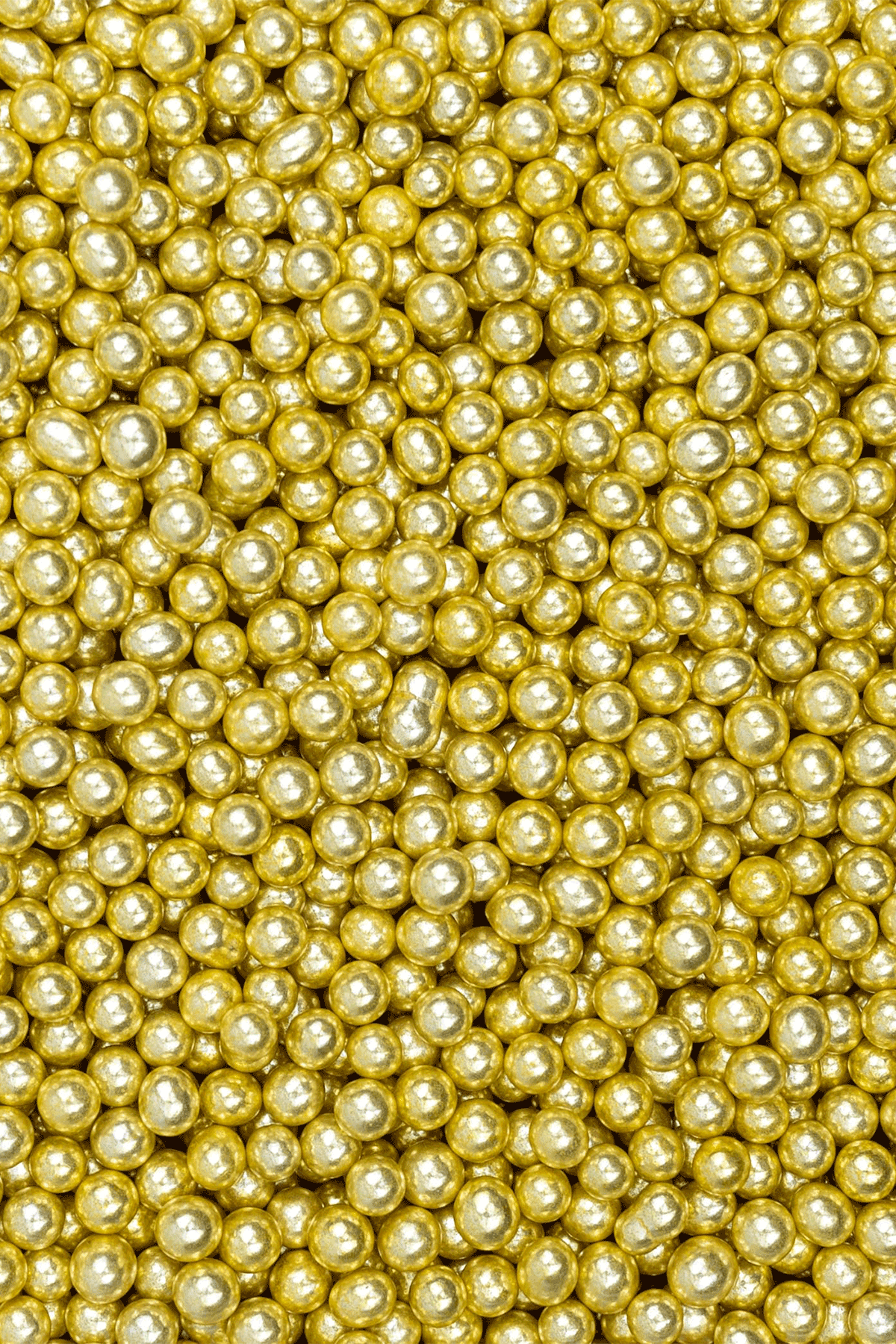 Chocolate Balls - Metallic Gold - (Small/6mm) Sprinkles SPRINKLY