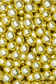 Chocolate Balls - Metallic Gold - (X-Large/20mm) Sprinkles SPRINKLY