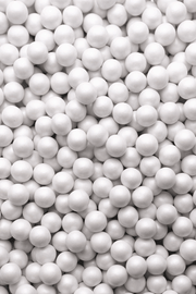 Chocolate Balls - White - (Large/10mm) Sprinkles Sprinkly
