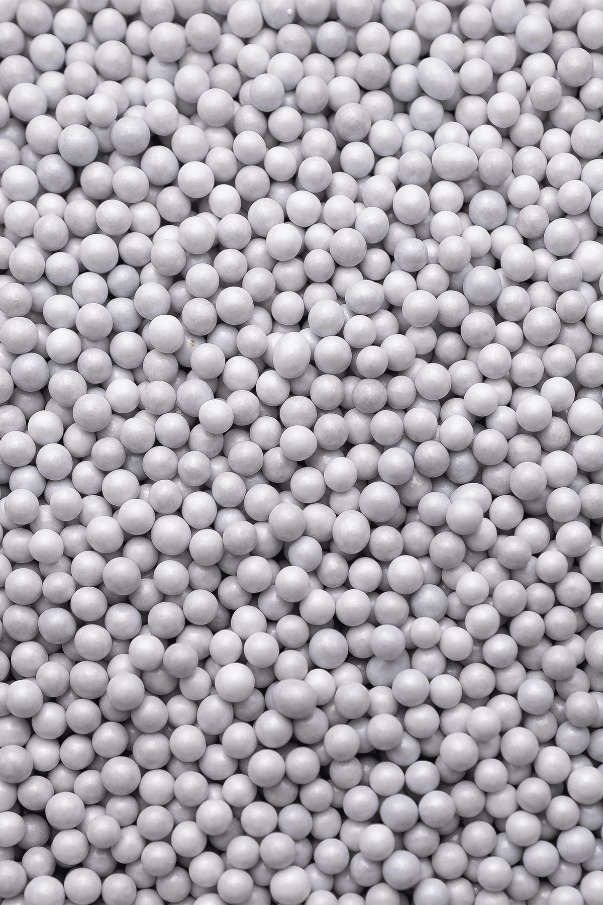 Chocolate Balls - White - (Small/6mm) Sprinkles Sprinkly
