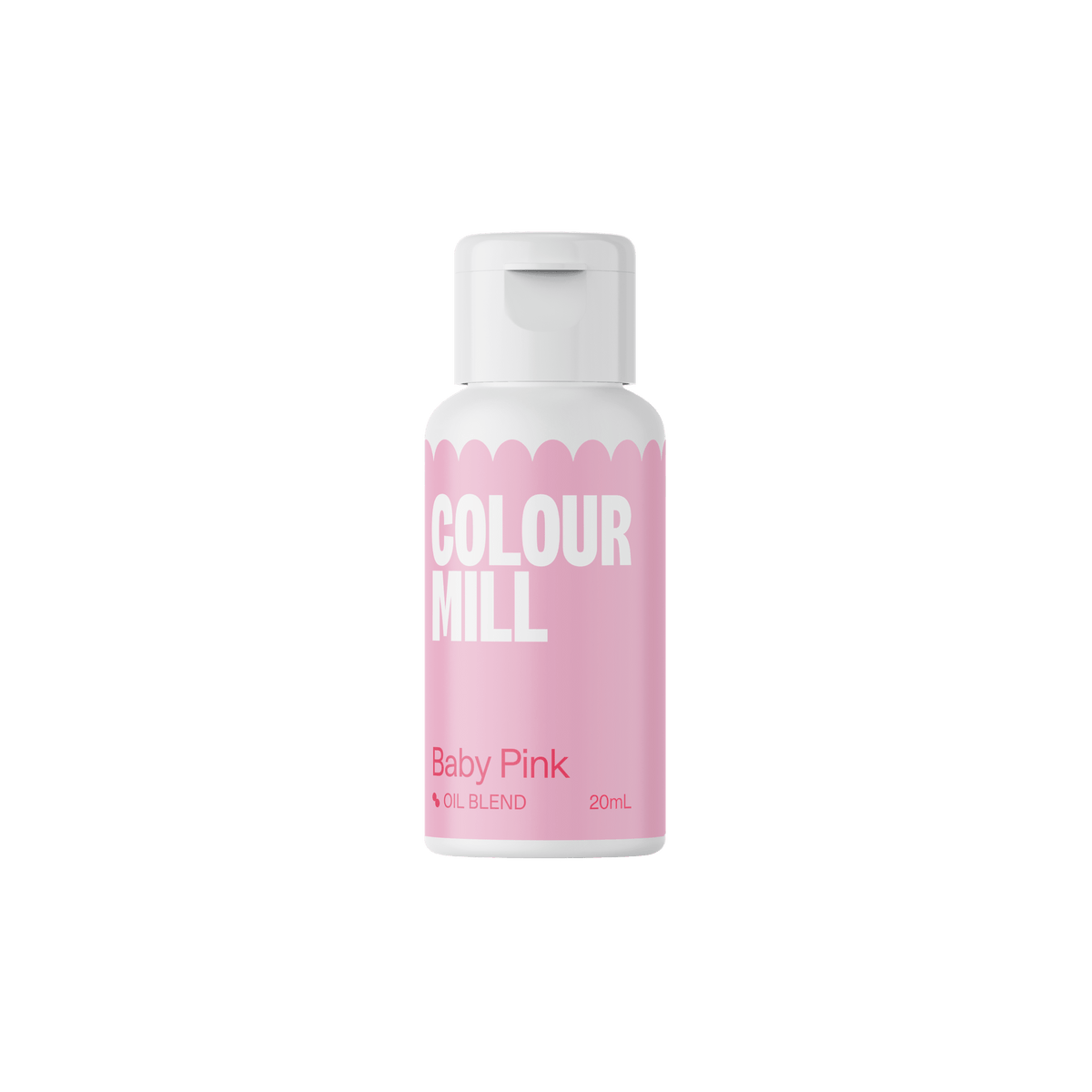 Colour Mill Baby Pink oil based food colouring 20ml bottle