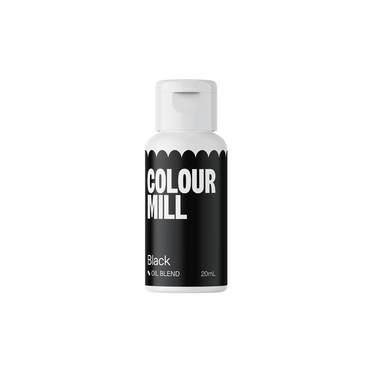 Colour Mill Black oil based food colouring 20ml bottle
