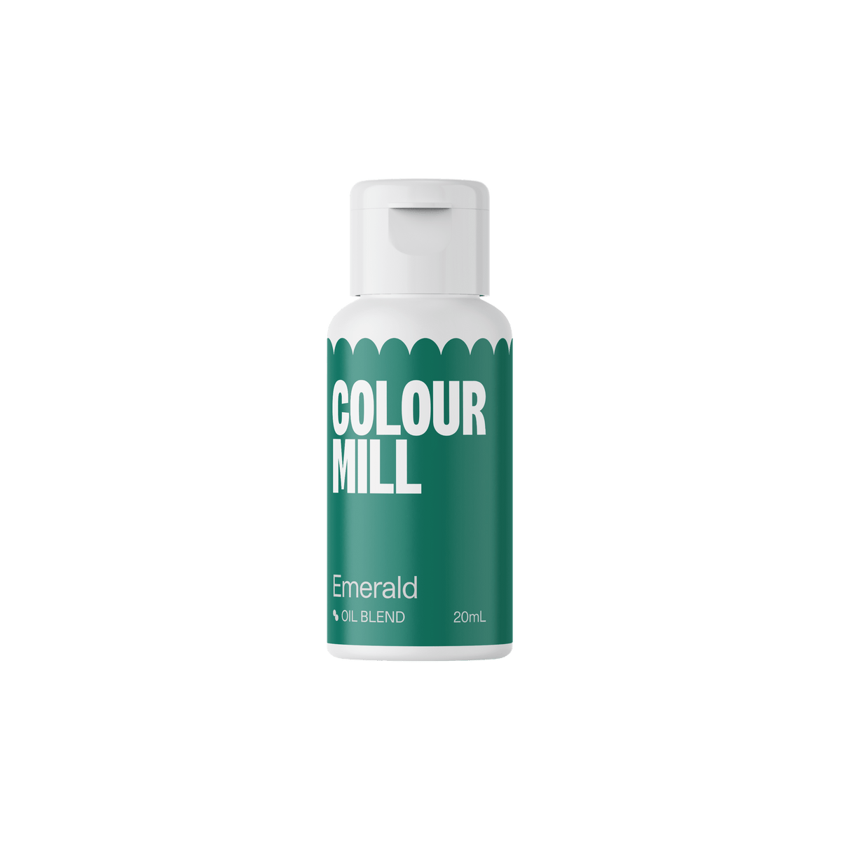 Colour Mill Emerald oil based food colouring 20ml bottle