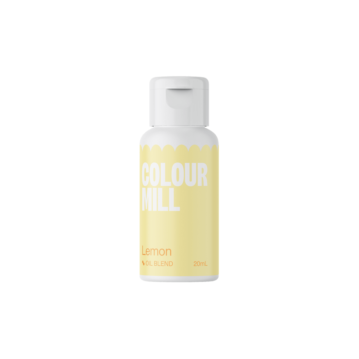 Colour Mill Lemon oil based food colouring 20ml bottle