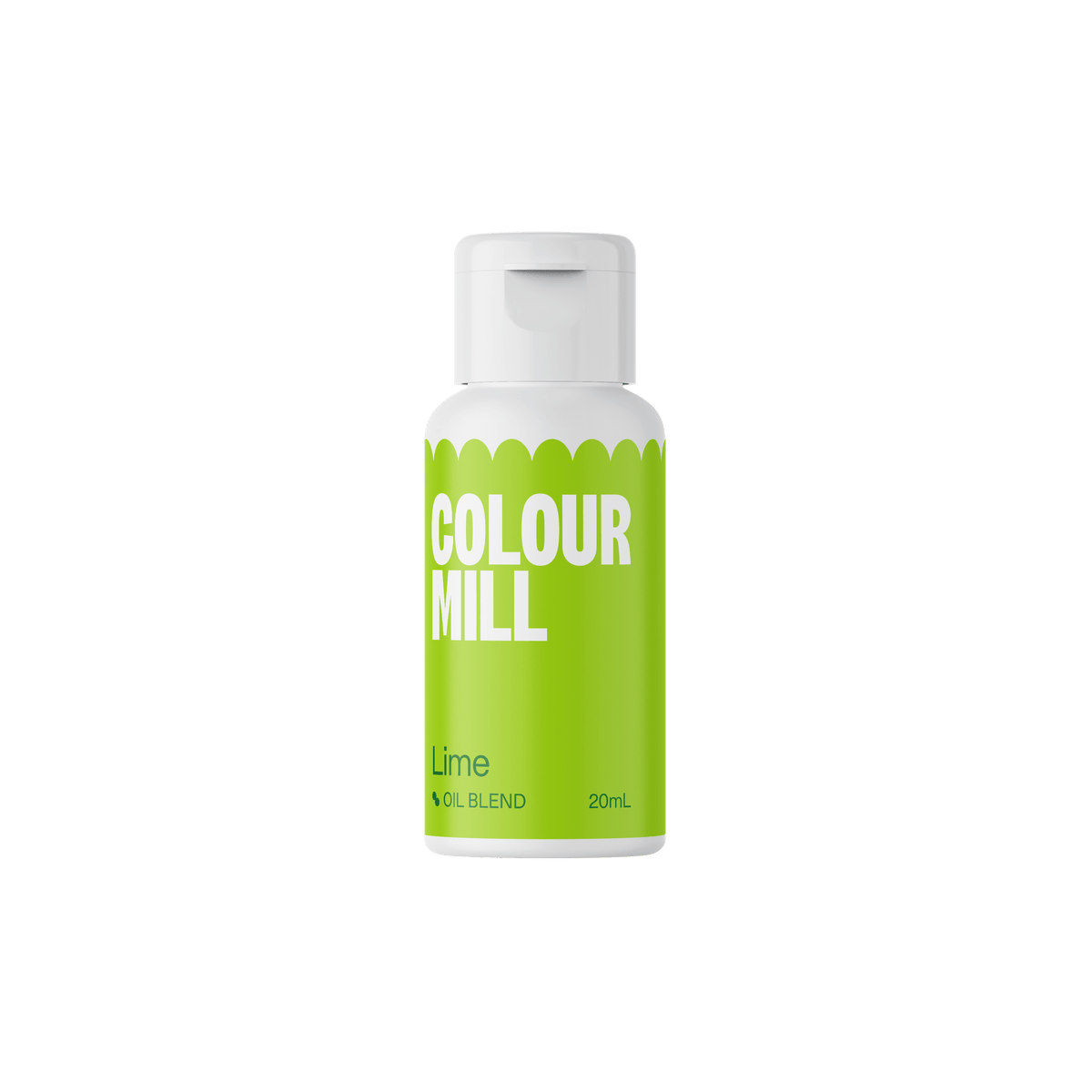 Colour Mill Lime oil based food colouring 20ml bottle