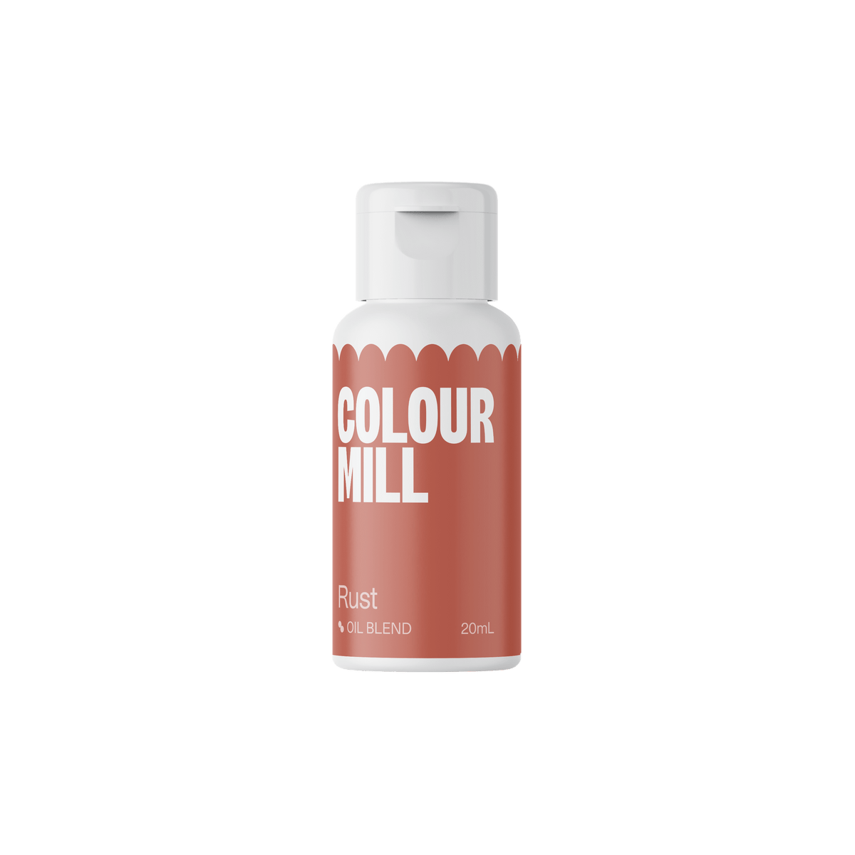 Colour Mill Rust oil based food colouring 20ml bottle