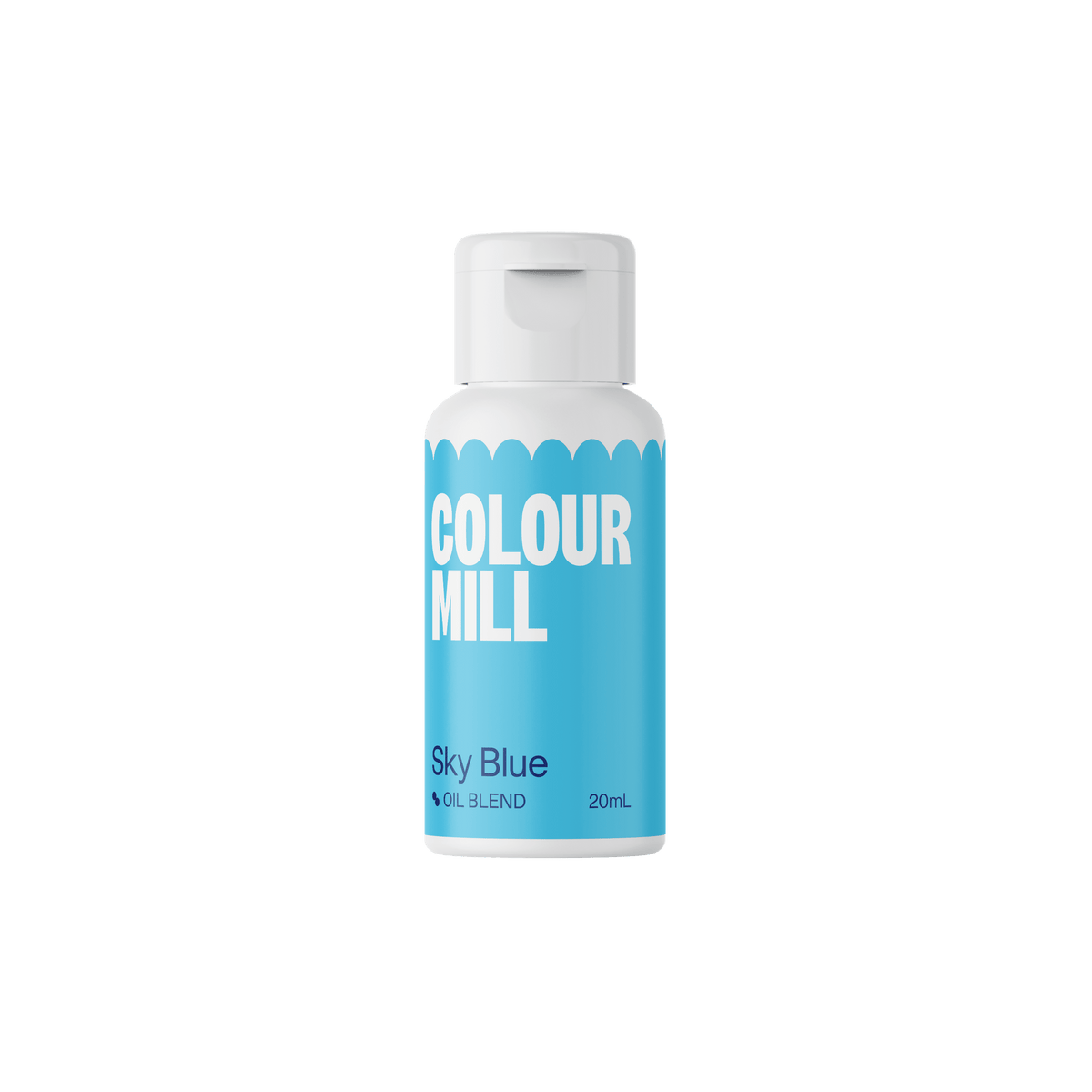 Colour Mill Sky Blue oil based food colouring 20ml bottle