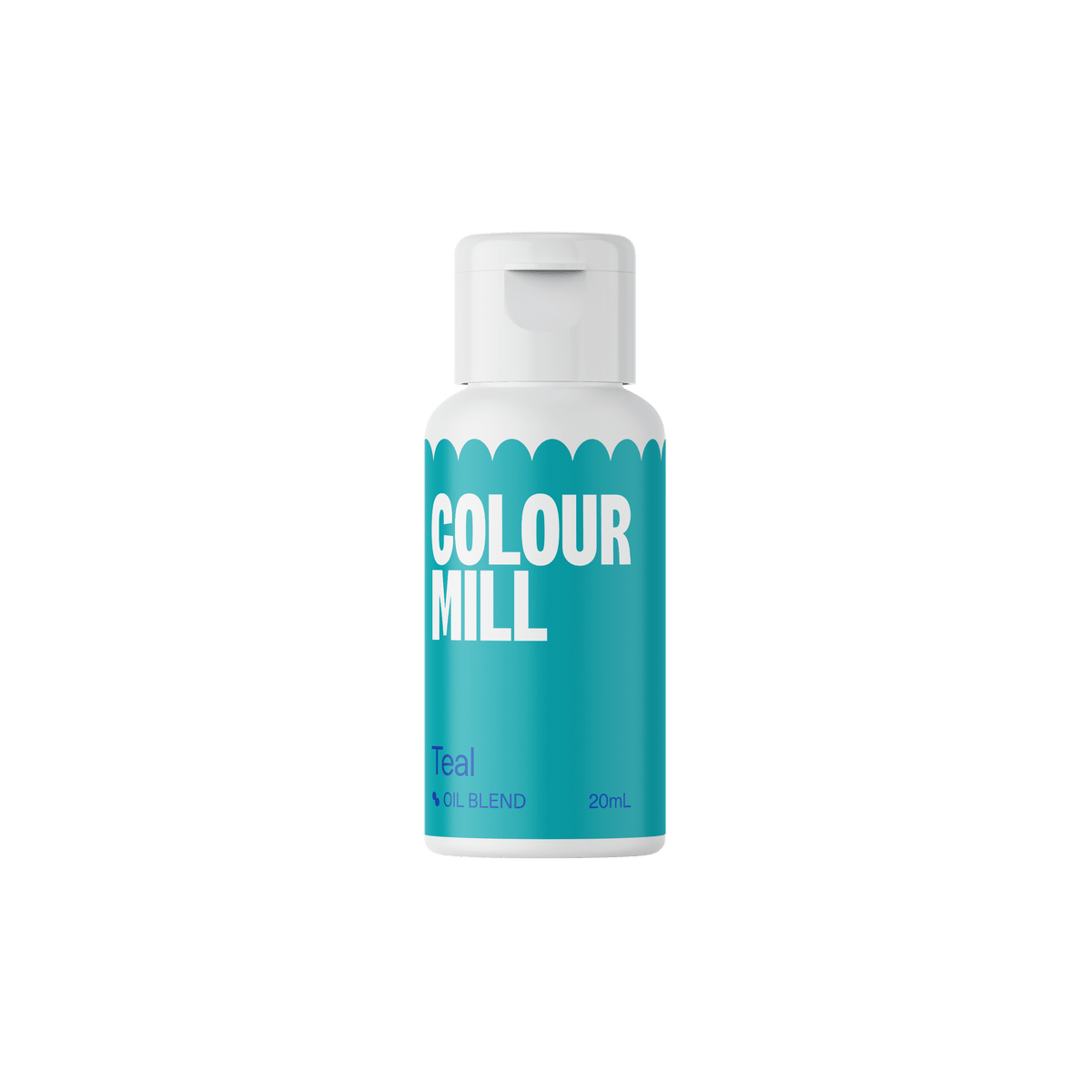 Colour Mill Teal oil based food colouring 20ml bottle