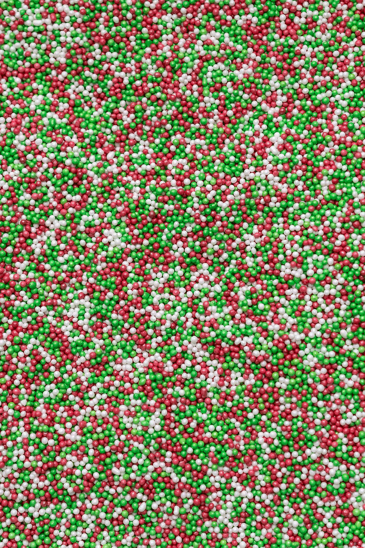 Glimmer 100's & 1000's - Red, White & Green Sprinkles Sprinkly 