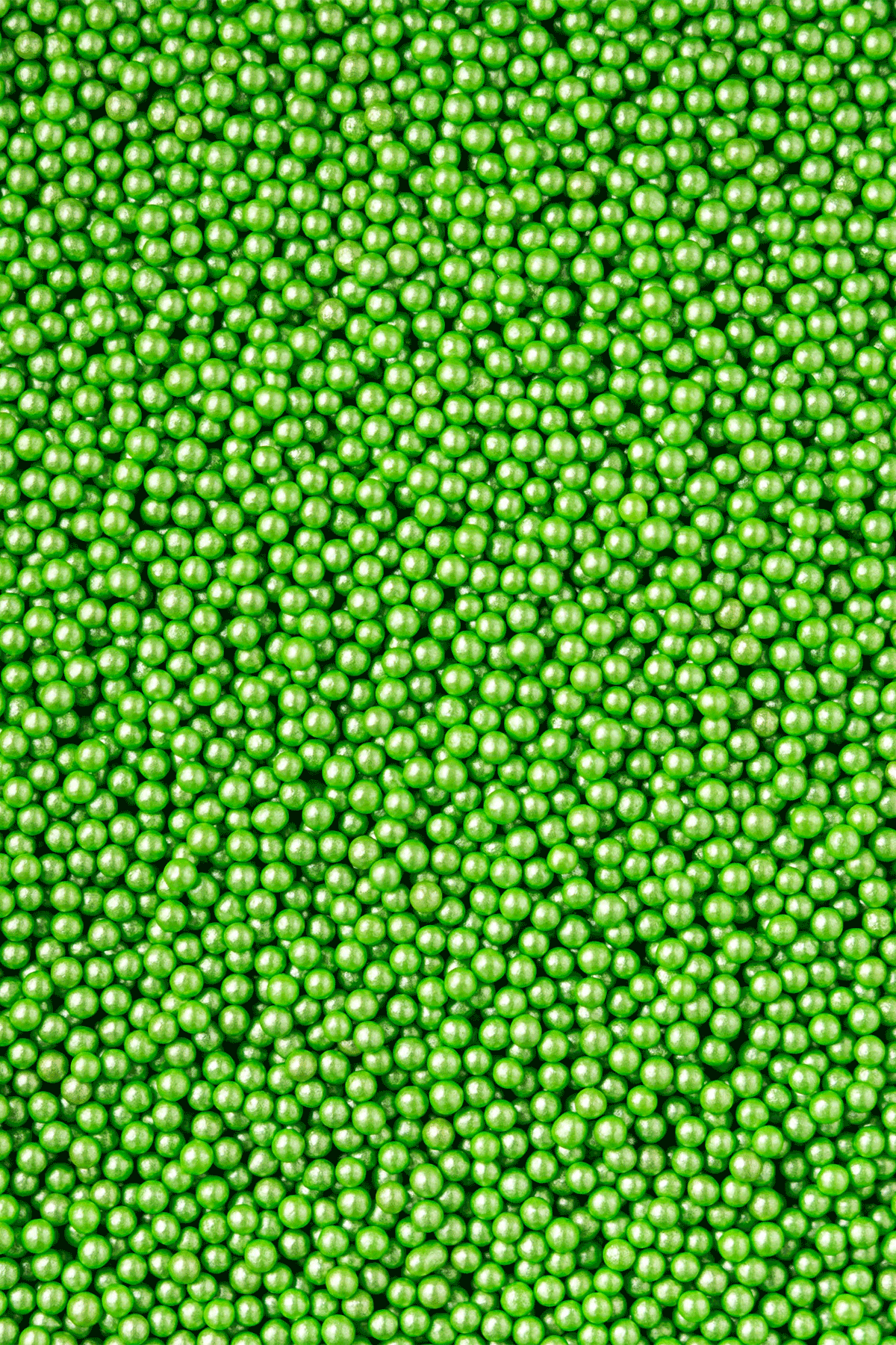 Glimmer Pearls - Green Sprinkles Sprinkly