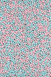 Glimmer Pearls - Pink, Turquoise & Silver Sprinkles Sprinkly 