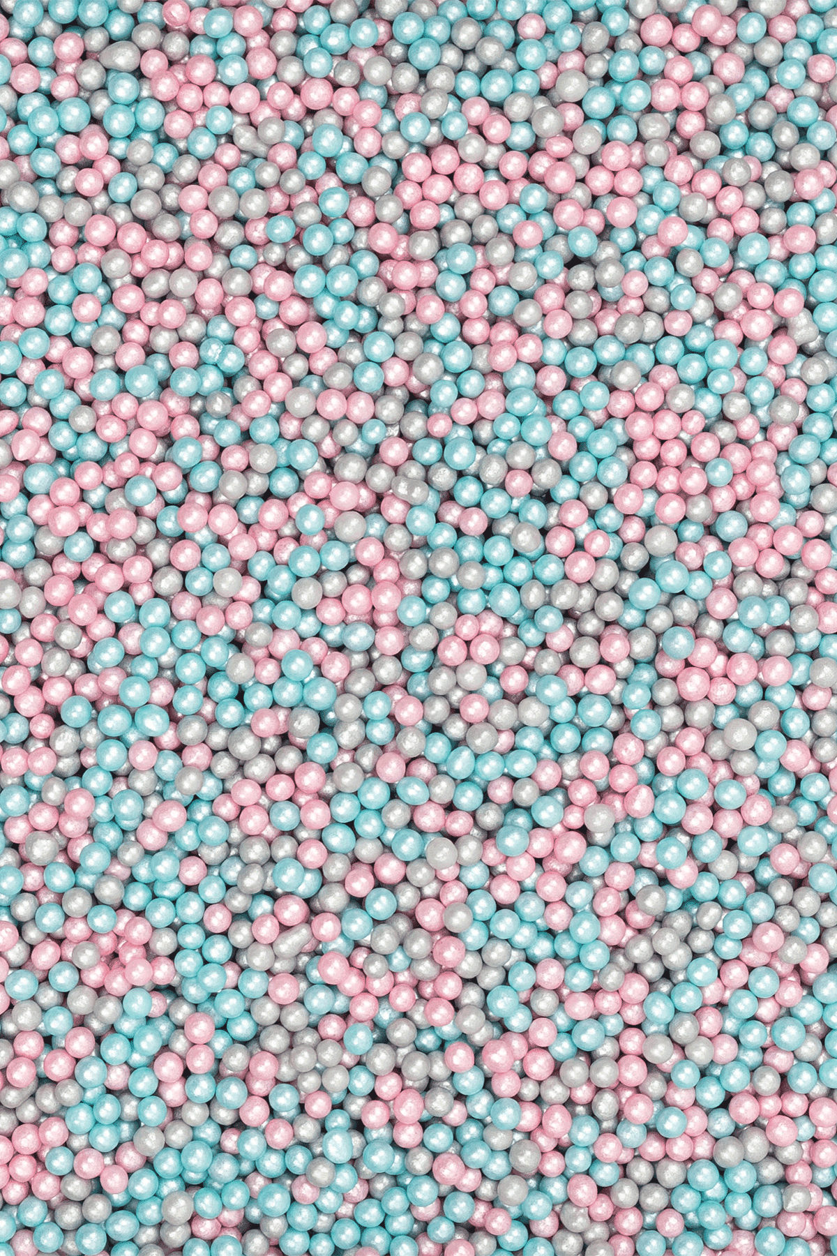 Glimmer Pearls - Pink, Turquoise & Silver Sprinkles Sprinkly 