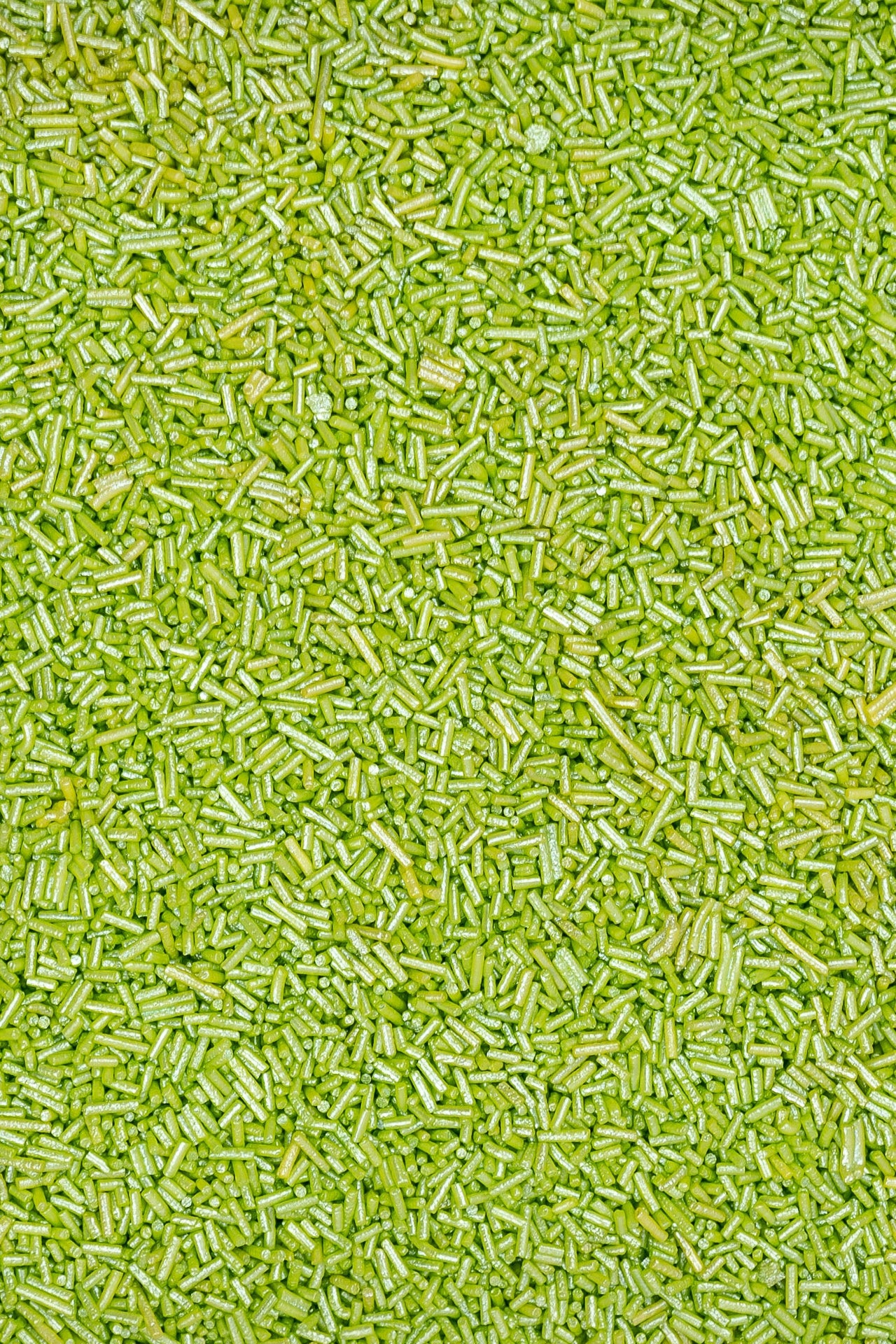 Glimmer Strands - Lime Green Sprinkles SPRINKLY