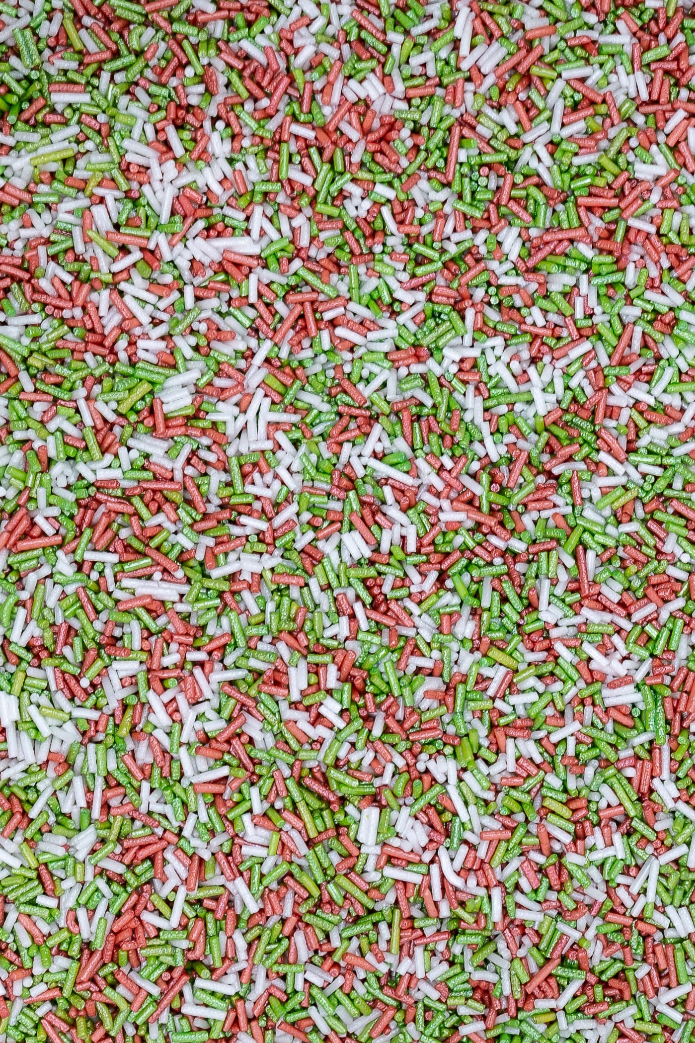 Glimmer Strands - Red, White & Green Sprinkles SPRINKLY 