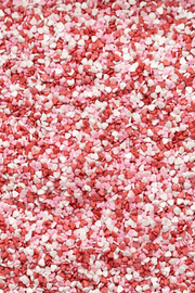 Hearts - Mini Pink, White & Red (Valentines Mix) Sprinkles SPRINKLY 