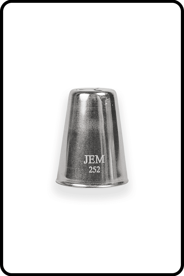 JEM Nozzle, Loose - Heart #252 Piping Nozzle JEM 