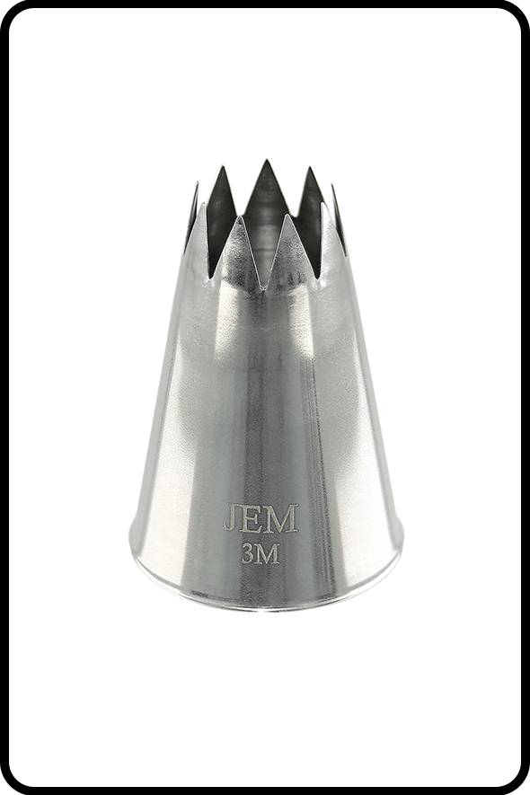 JEM - Piping Nozzle - #3M Open Star Savoy Piping Nozzle JEM