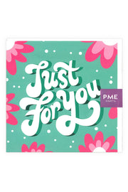 Just For You' Green Greeting Card Greeting & Note Cards PME