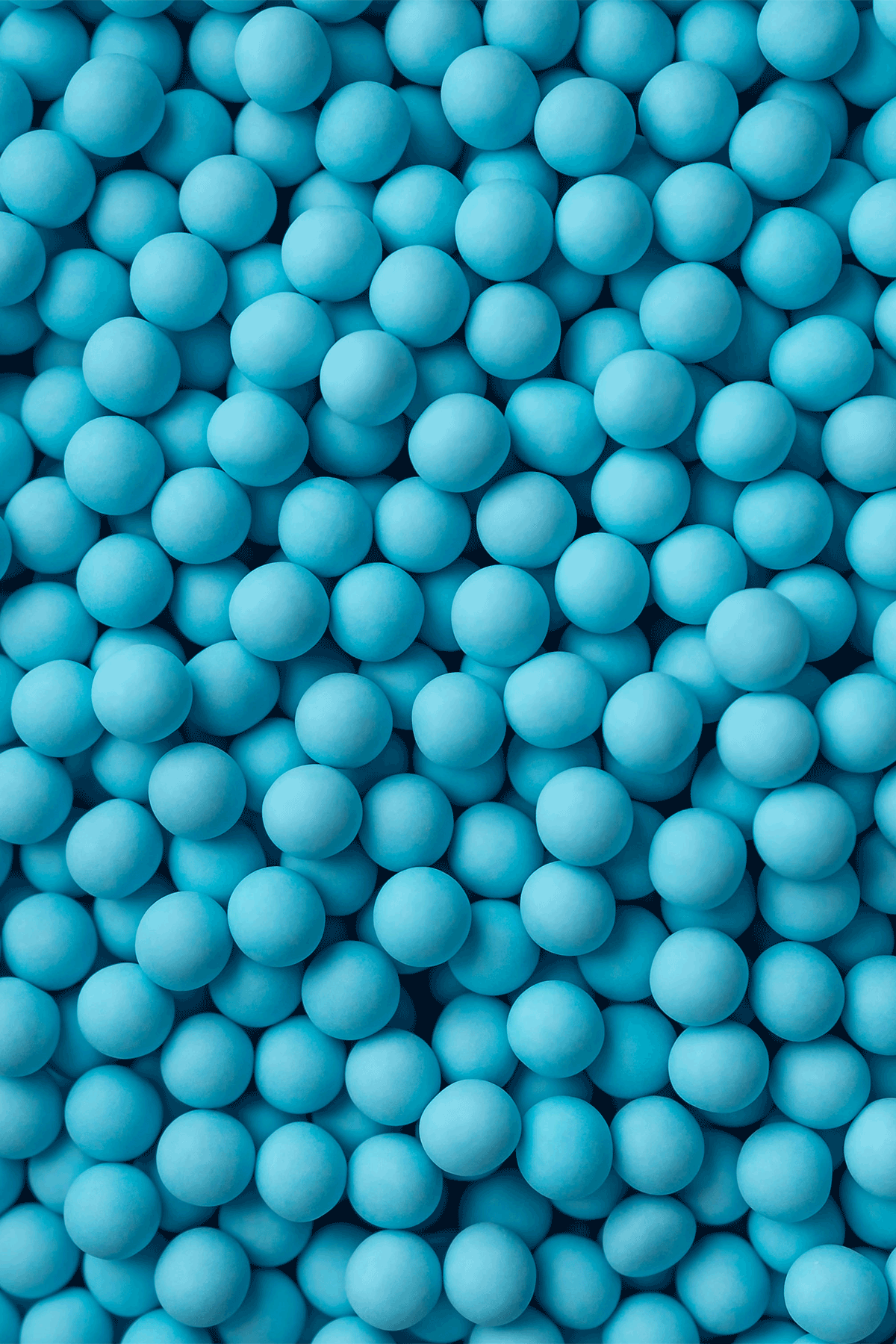 Matt Chocolate Balls - Blue - (Large/10mm) Sprinkles Sprinkly
