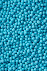 Matt Chocolate Balls - Blue - (Small/6mm) Sprinkles Sprinkly