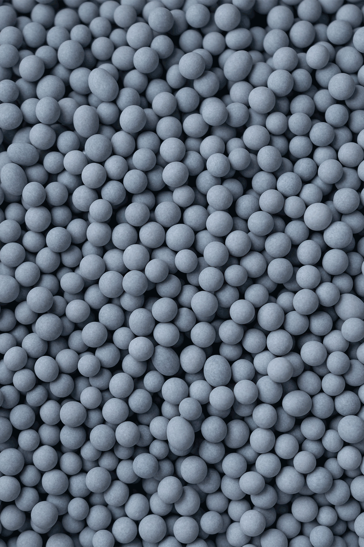 Matt Chocolate Balls - Grey - (Small/6mm) Sprinkles Sprinkly