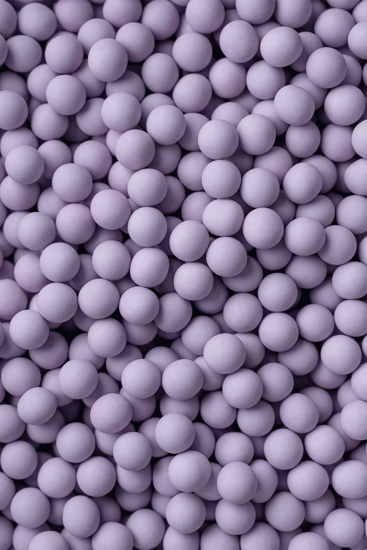 Matt Chocolate Balls - Lilac - (Large/10mm) Sprinkles Sprinkly