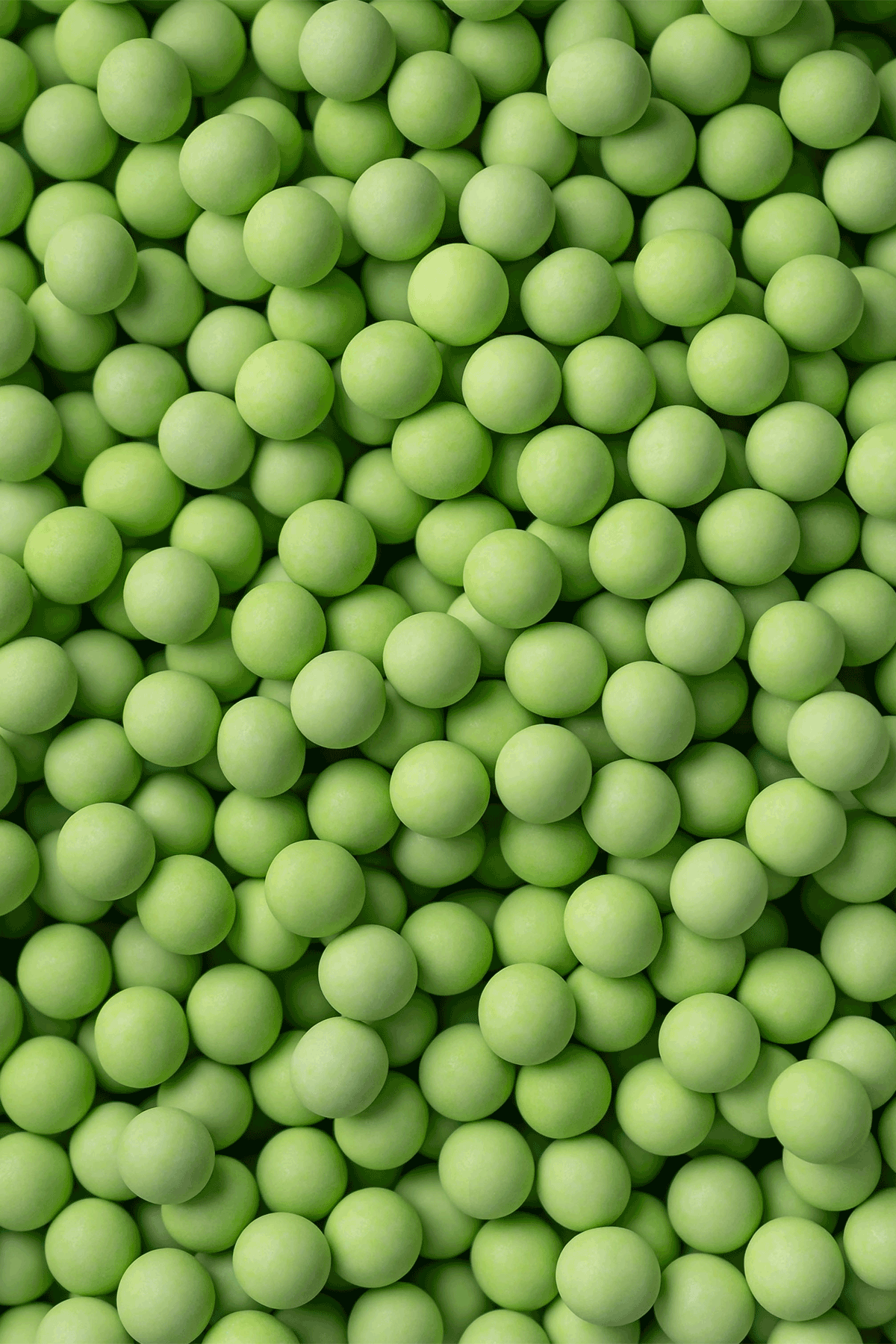 Matt Chocolate Balls - Lime Green - (Large/10mm) Sprinkles Sprinkly