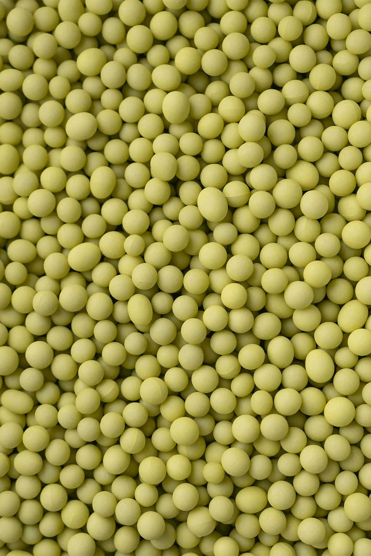 Matt Chocolate Balls - Pastel Yellow - (Small/6mm) Sprinkles Sprinkly