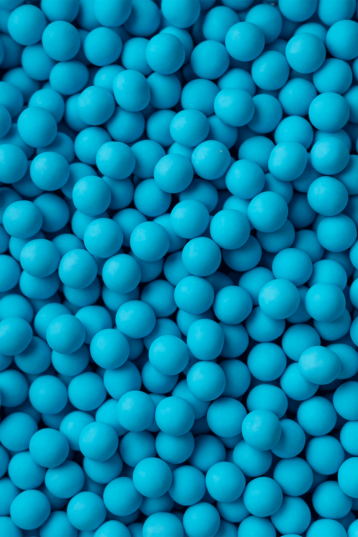 Matt Chocolate Balls - Turquoise - (Large/10mm) Sprinkles Sprinkly