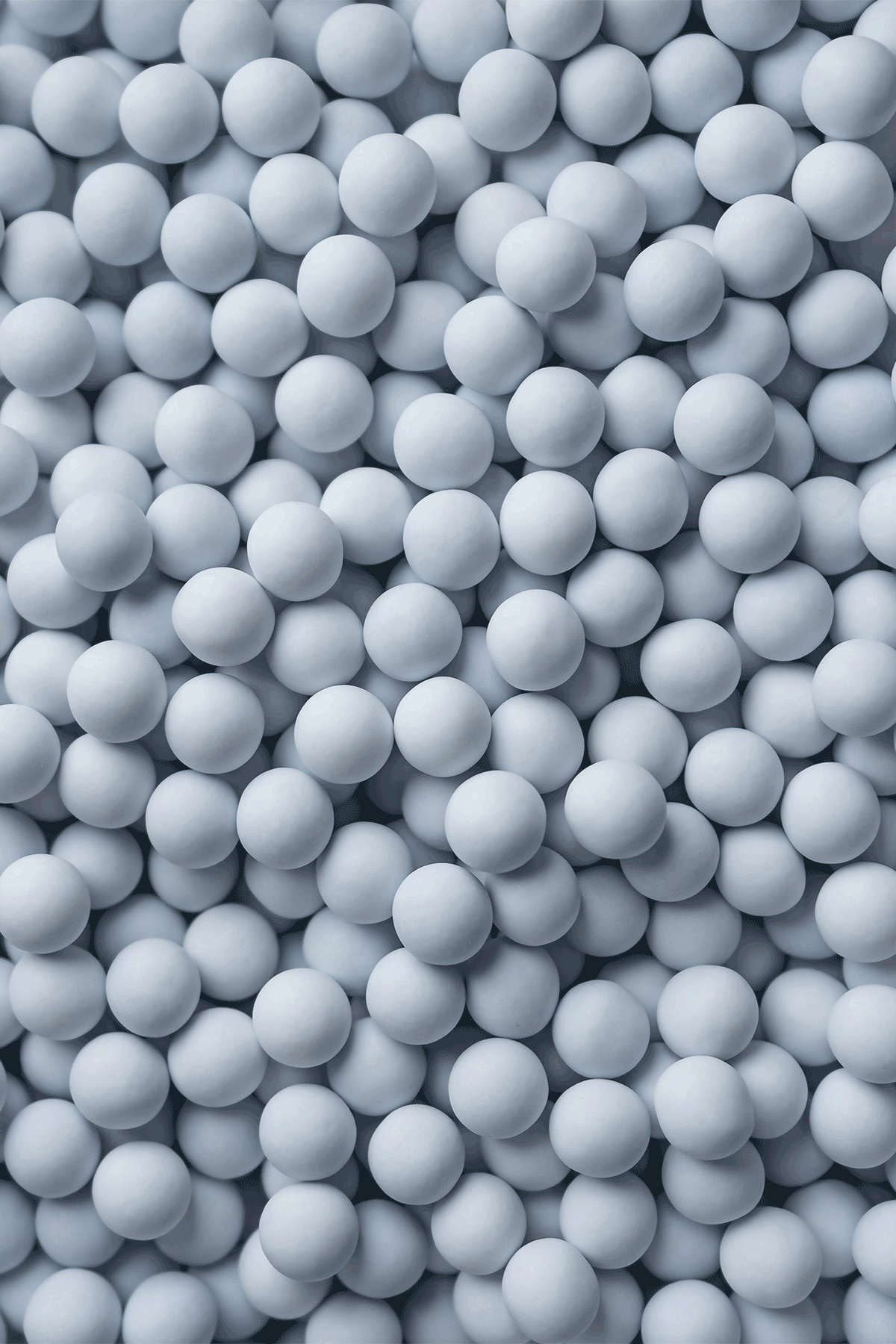 Matt Chocolate Balls - White - (Large/10mm) Sprinkles Sprinkly