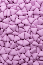 Matt Triangles - Lilac Sprinkles Sprinkly