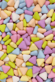 Matt Triangles - Multi Colour Sprinkles Sprinkly