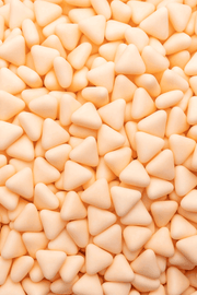 Matt Triangles - Peach Sprinkles Sprinkly
