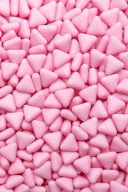 Matt Triangles - Pink Sprinkles Sprinkly