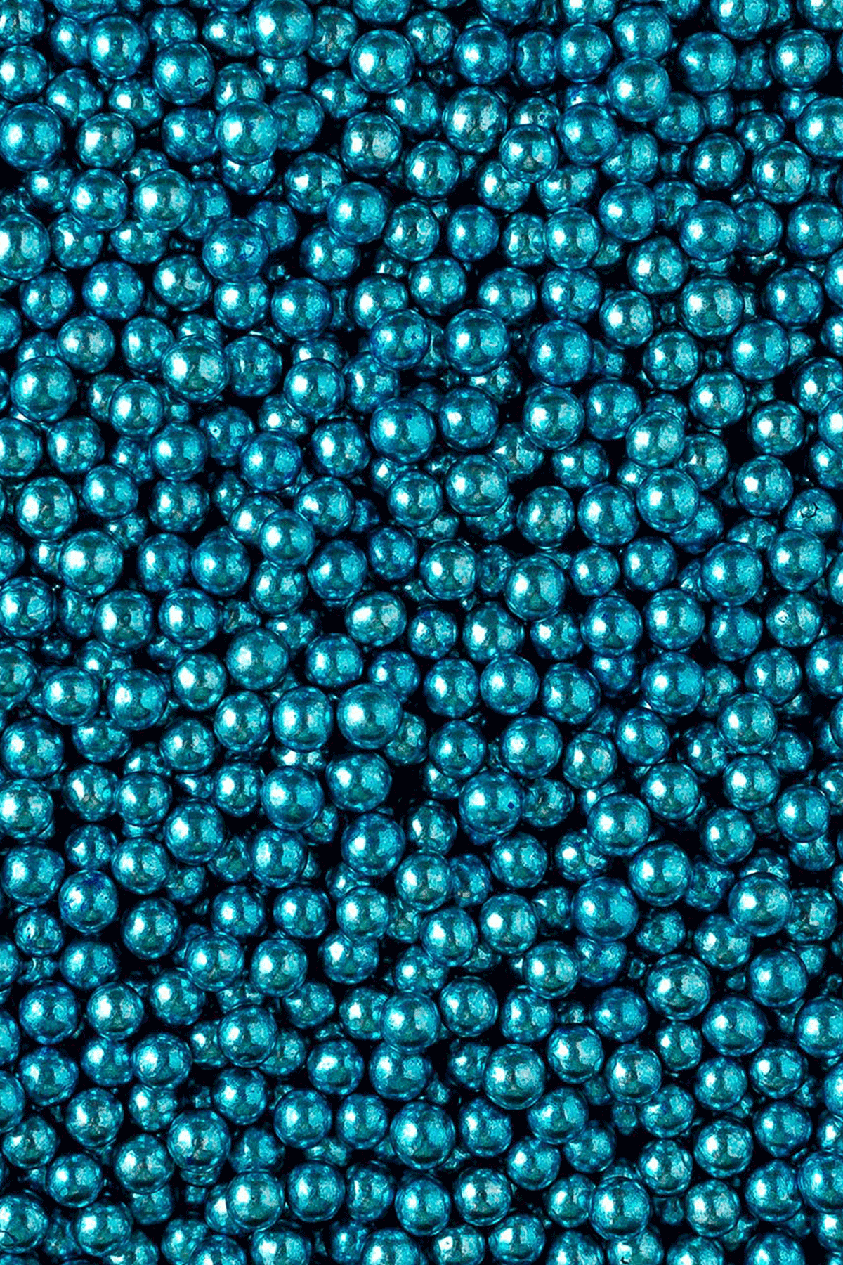 Metallic Pearls - Blue 6mm Sprinkles Sprinkly
