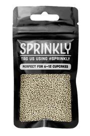 Metallic Pearls - Gold 2mm (Antique) Sprinkles Sprinkly 