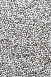 Metallic Pearls - Silver 4mm (Vegan) Sprinkles Sprinkly