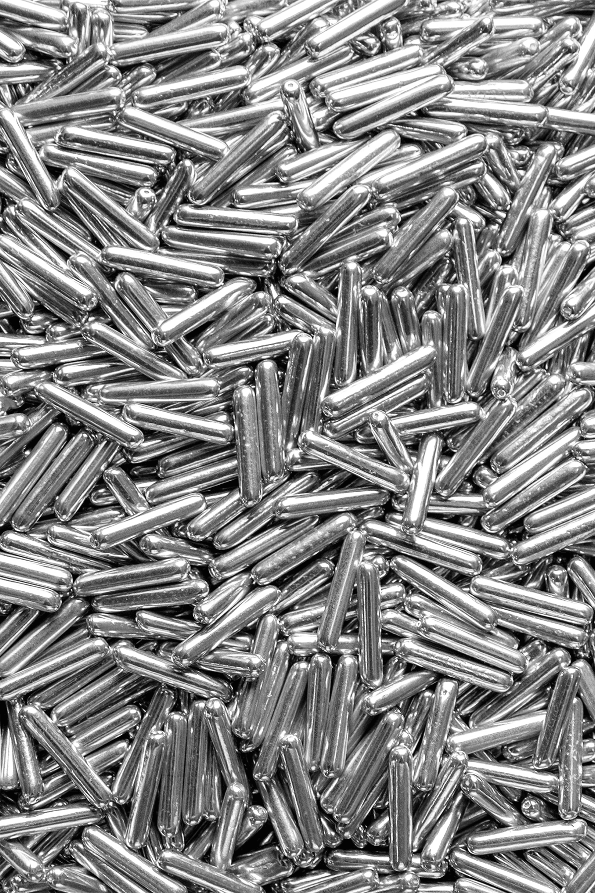 Metallic Rods - Silver Sprinkles Sprinkly