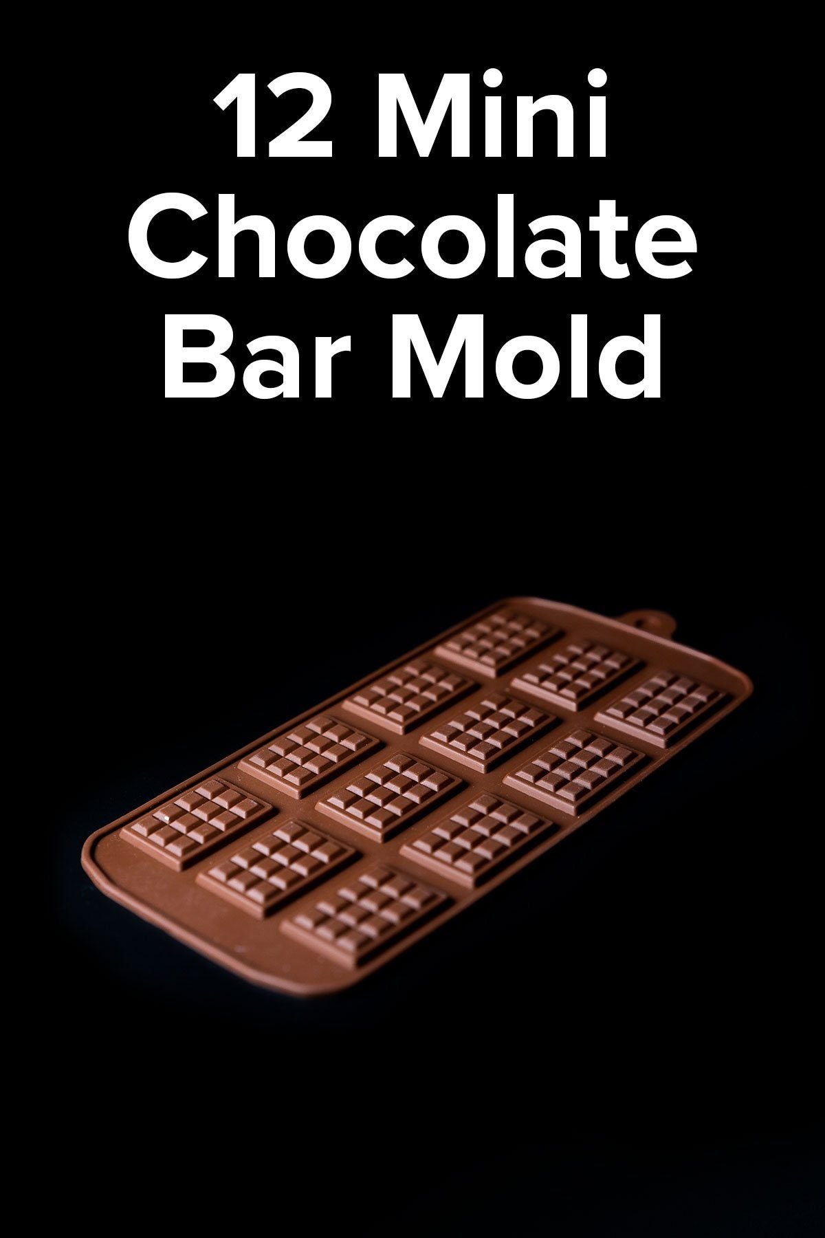 Mini Chocolate Bar Mold - 12 Cavity Sprinkly