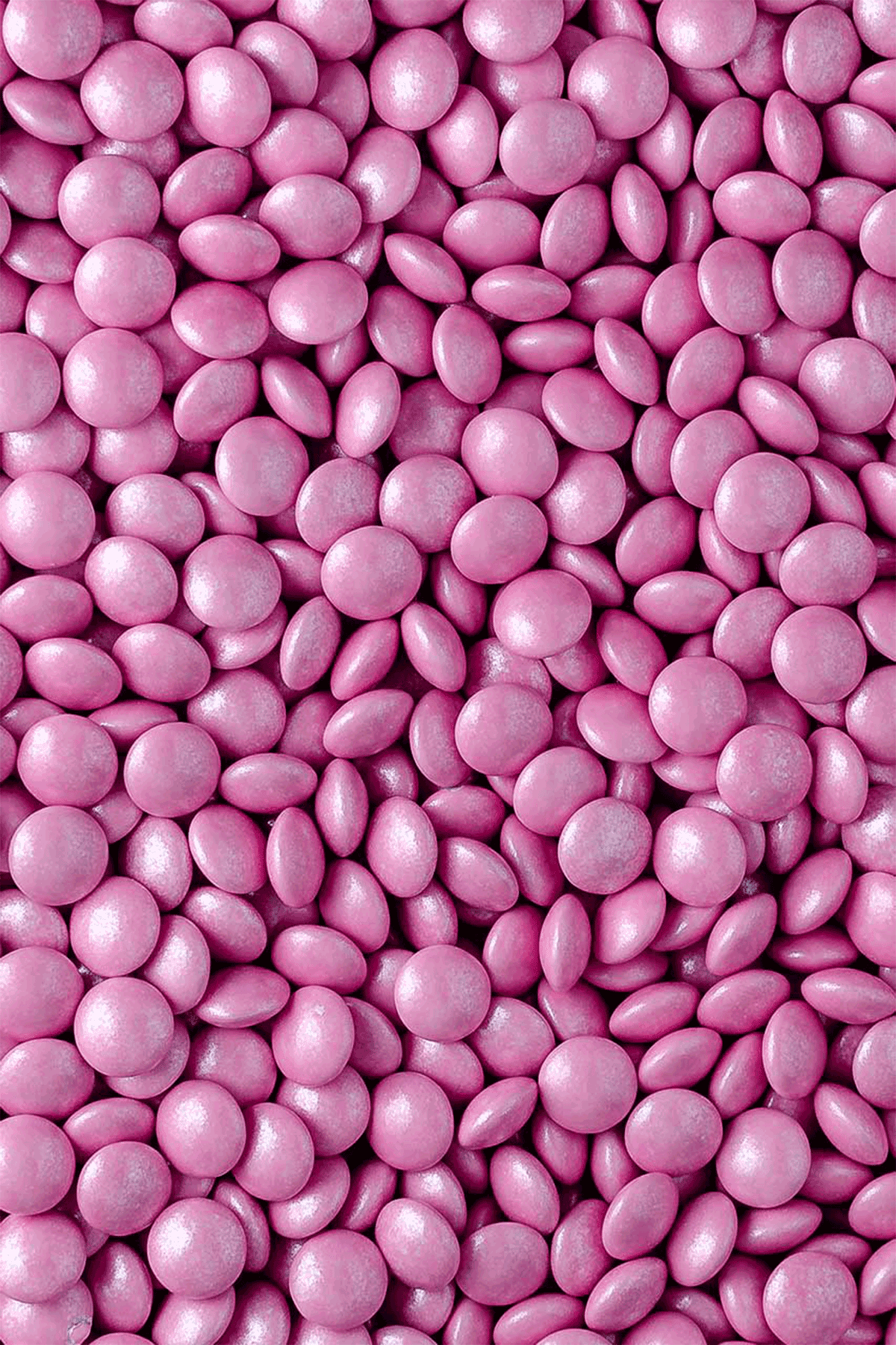 Mini Chocolate Beans - Baby Pink Sprinkles Sprinkly 