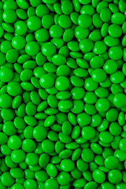 Mini Chocolate Beans - Green Sprinkles Sprinkly 