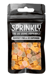 Mini Fruit Jelly Cubes - Tutti Fruity Sprinkles SPRINKLY 