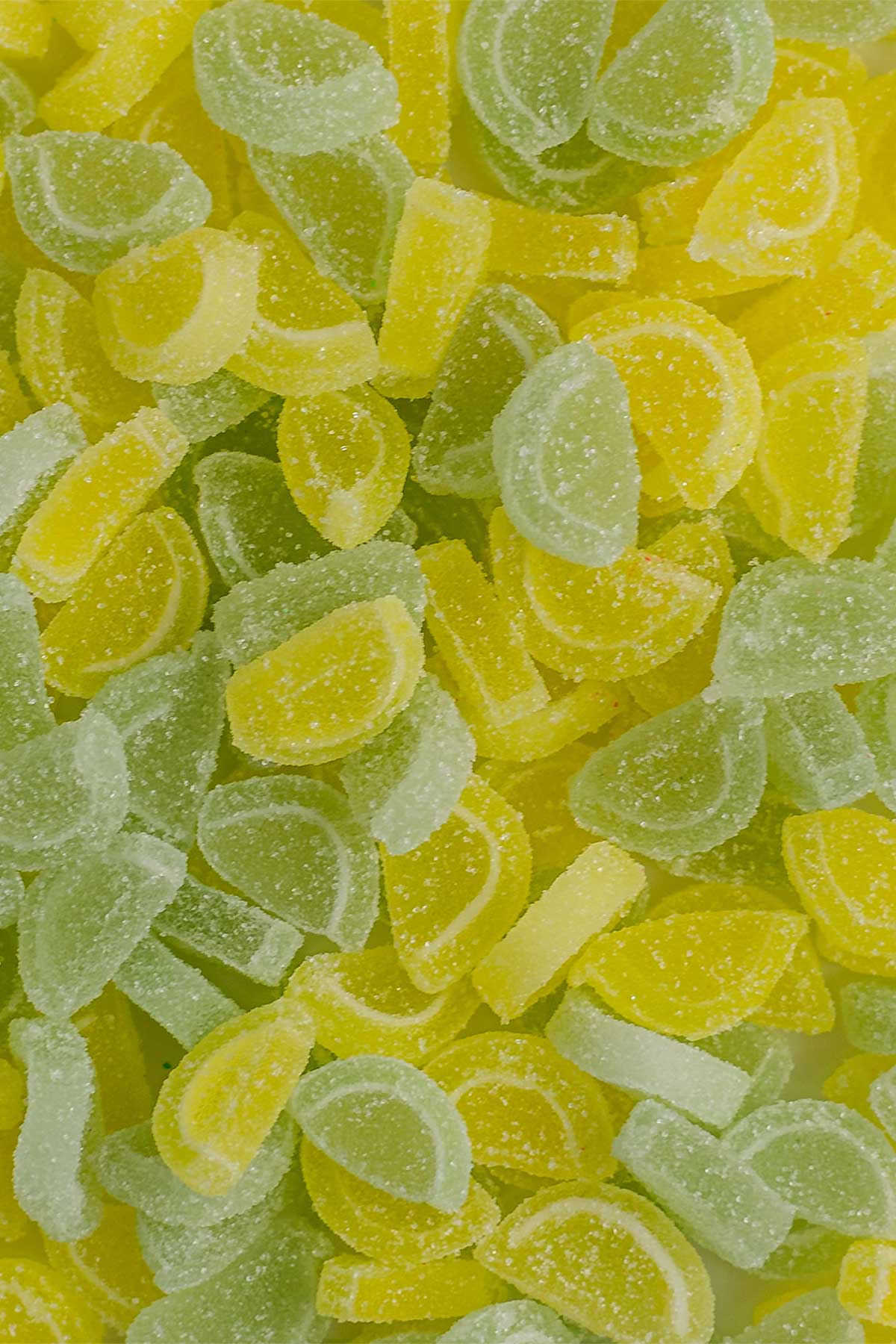 Mini Fruit Jelly Slices - Lemon & Lime Sprinkles SPRINKLY