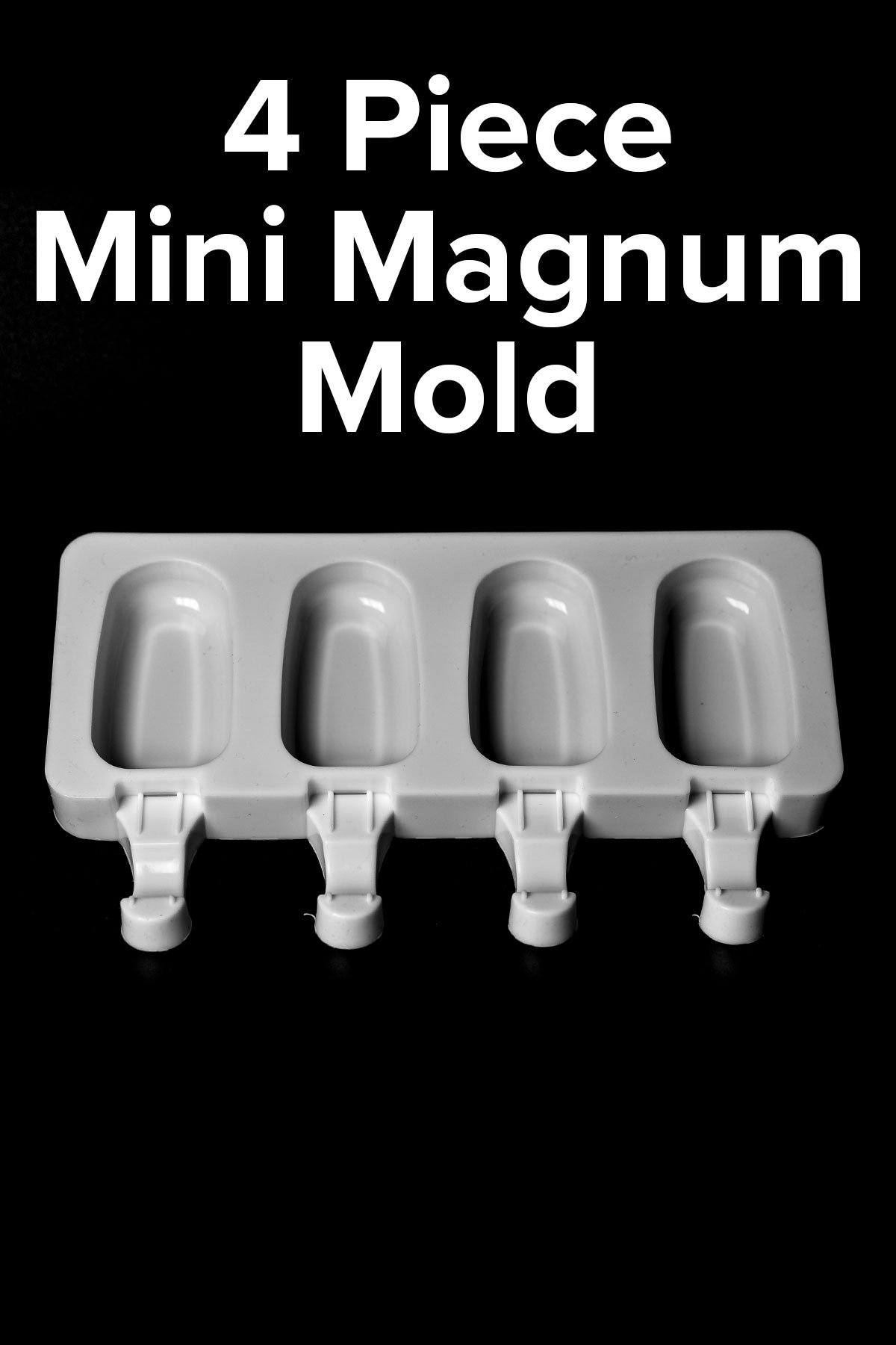 Mini Magnum Cakesicle Mold - 4 Cavity Sprinkly