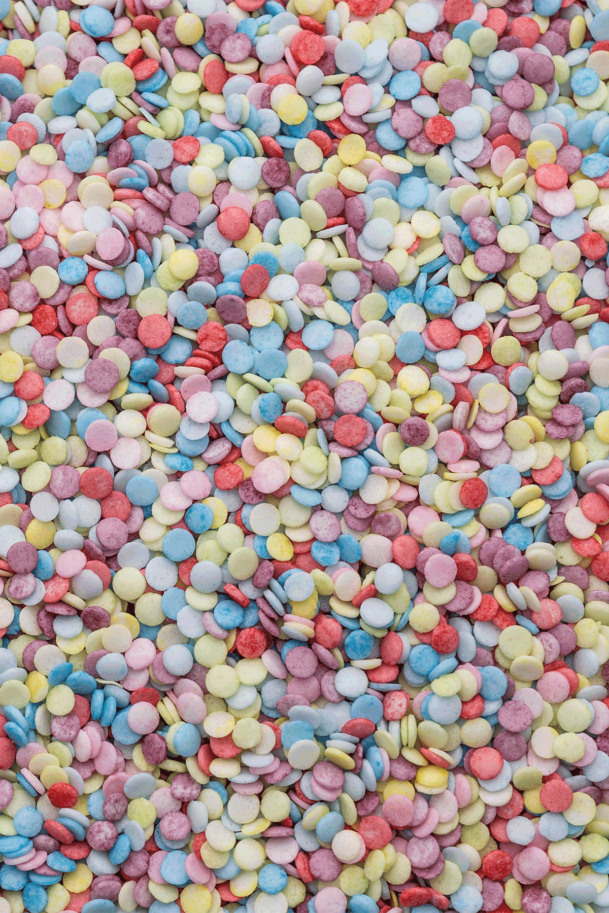 Natural Confetti - Multicolour (Vegan) Sprinkles Sprinkly