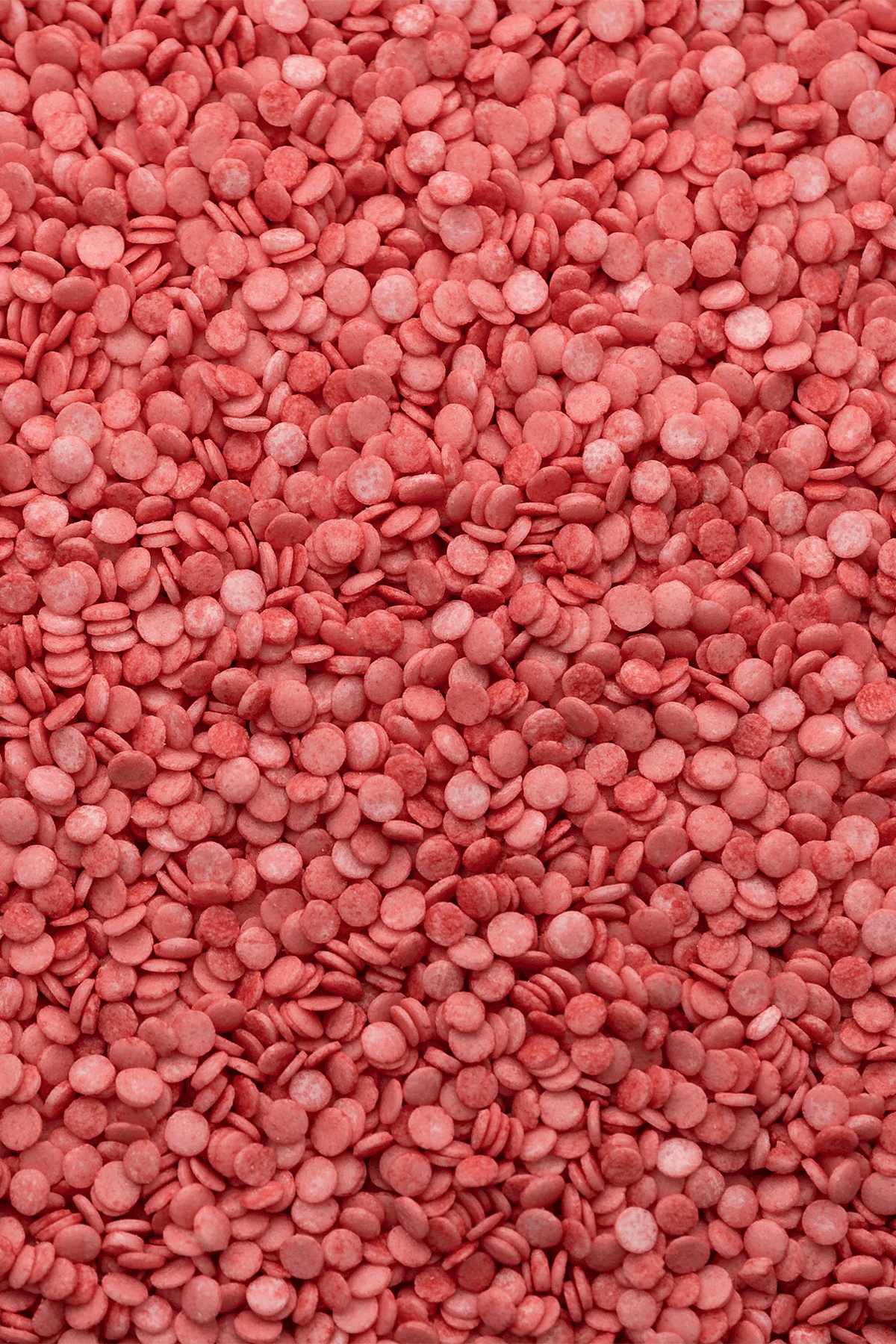 Natural Confetti - Red (Vegan) Sprinkles Sprinkly