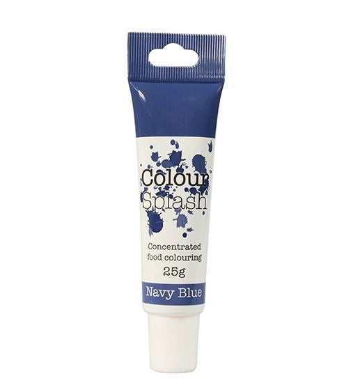 Navy Blue Colour Splash Gel 25g Food Colouring Colour Splash
