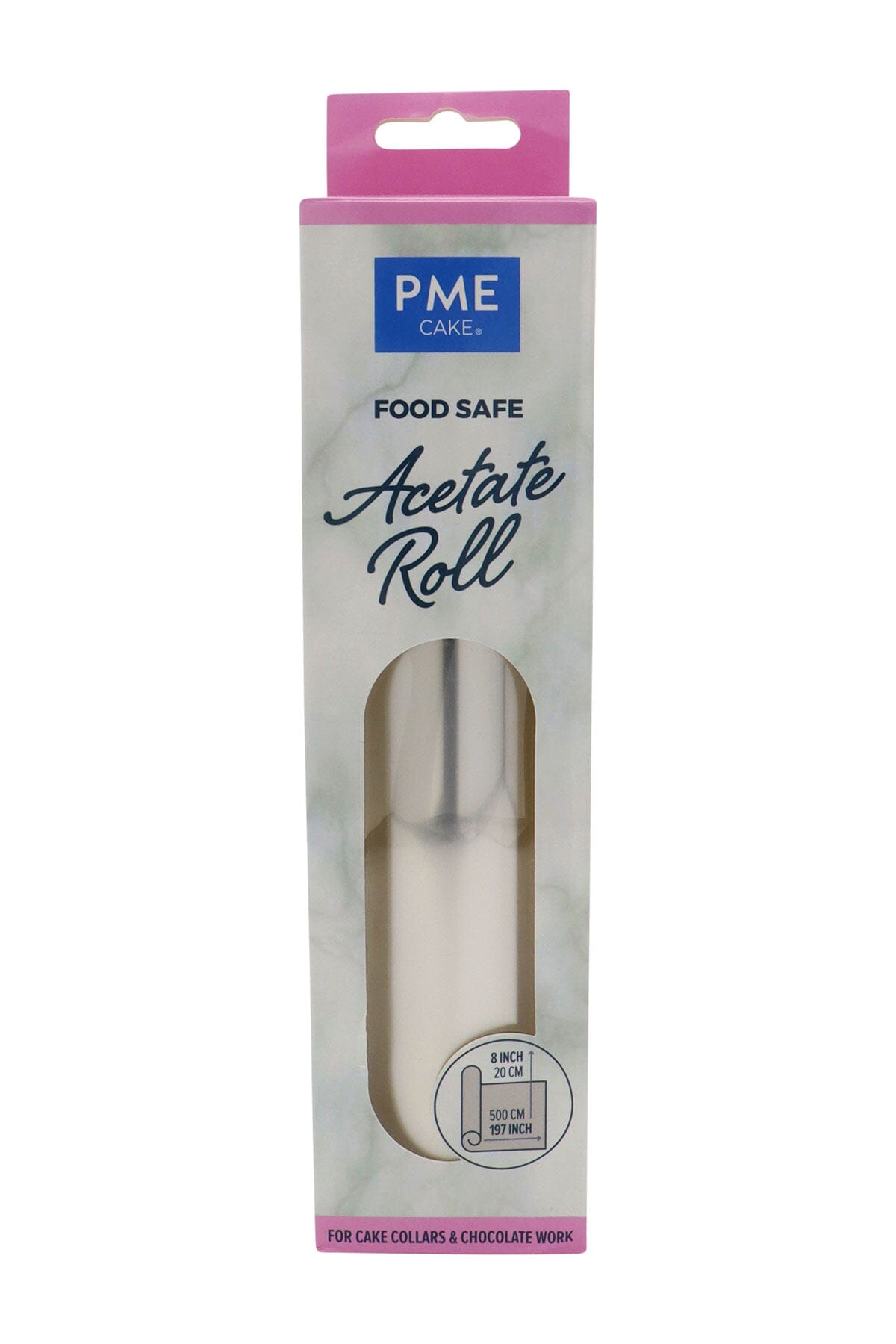 PME - Acetate - 8"/20cm Width - 5 Metre Length (Food Safe) Sprinkly 
